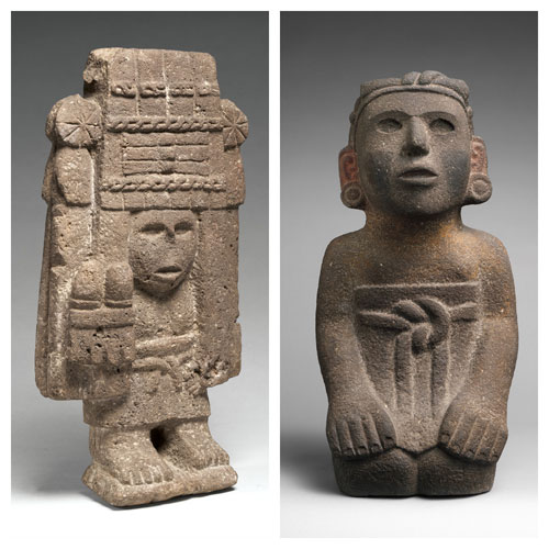 aztec beelden